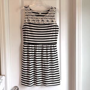 ⚡️ 3 for $20 ⚡️ LOFT Striped Sleeveless Dress